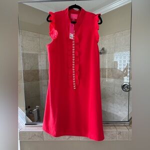 Lilly pulitzer NWT adalee shift dress ruby red sz 16